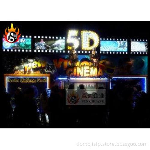 Mini 5D Movie Theatre with Beautiful Cinema Cabin , Mini 5D